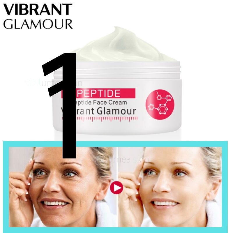 Crème de visage aux peptides | VIBRANT GLAMOUR™