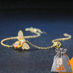 Bracelet "Abeille d'Or" en Citrine