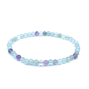 Mini Bracelet "Energie" en Fluorite Arc-en-Ciel