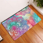 Tapis Antidérapant Mandala Artistique - 11 couleurs disponibles