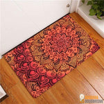 Tapis Antidérapant Mandala Artistique - 11 couleurs disponibles