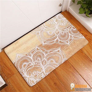 Tapis Antidérapant Mandala Artistique - 11 couleurs disponibles