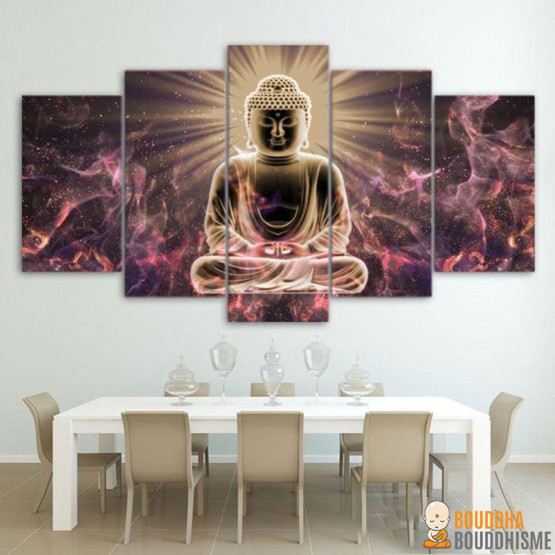 Peinture "Bouddha l'Illumination"