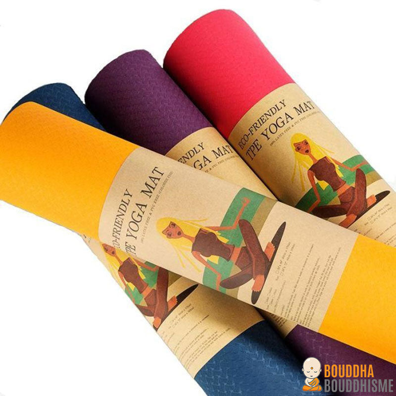 Tapis de Yoga TPE - 8 couleurs disponibles