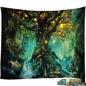 Toile "Forêt Enchantée"