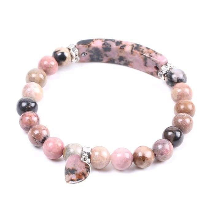 Bracelet "Guérison des Emotions" en Rhodonite