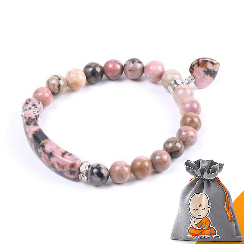 Bracelet "Guérison des Emotions" en Rhodonite