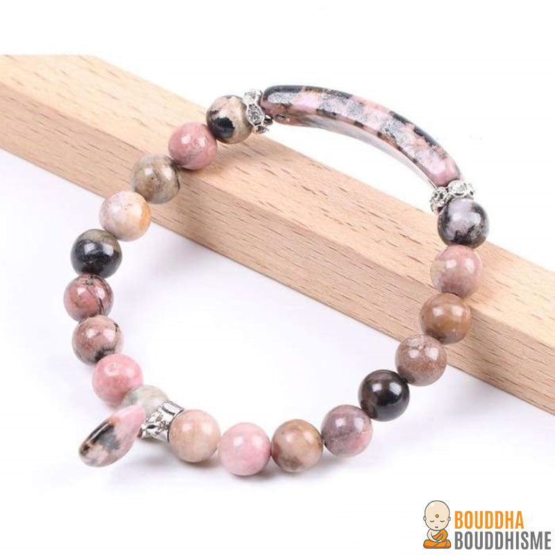 Bracelet "Guérison des Emotions" en Rhodonite