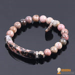 Bracelet "Guérison des Emotions" en Rhodonite