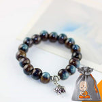 Bracelet "Eléphanteau" en Perles de Céramique