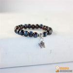 Bracelet "Eléphanteau" en Perles de Céramique