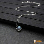 Collier "Labradorite Lumineuse" en Argent 925