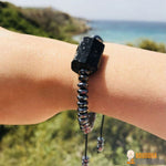 Bracelet "Protection" en Tourmaline Noire