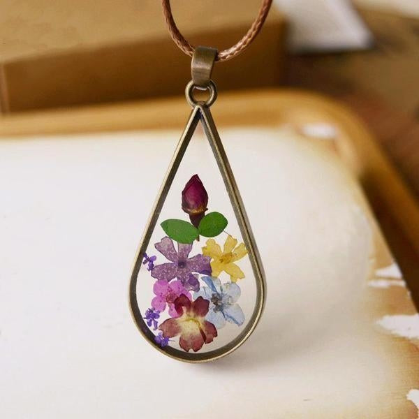 Collier et Pendentif "Joie Florale"