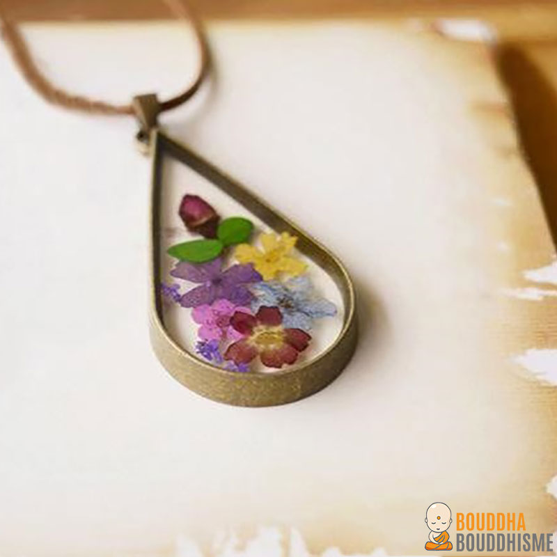 Collier et Pendentif "Joie Florale"