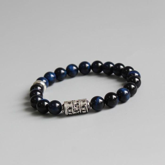 Bracelet "Totem" en Oeil de Faucon