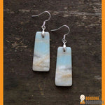 Boucles d'Oreilles "Paix Intérieure" en Amazonite