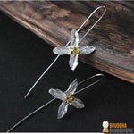 Boucles d'Oreilles "Fleurs du Printemps" en Argent 925