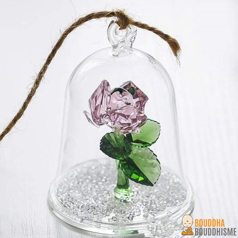 Rose Eternelle en Cristal - 2 couleurs disponibles