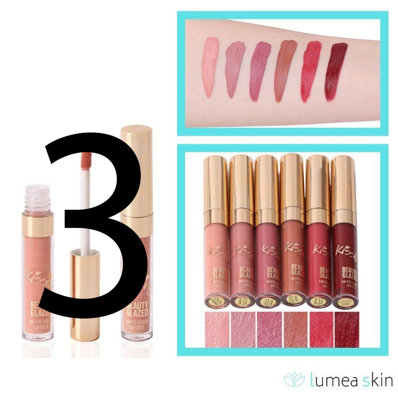 Kit de 6 rouge à lèvres matte BG™