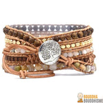 Bracelet Wrap "Accomplissement" en Nautile