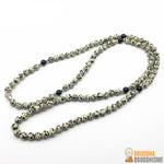 Bracelet Mala Bouddha "Harmonie des Emotions" en Jaspe Dalmatien