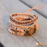 Bracelet Wrap "Accomplissement" en Nautile