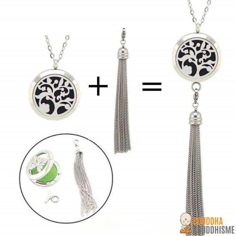 Pendentif "Nature" Diffuseur d'Huile Essentielle - 5 modèles disponibles