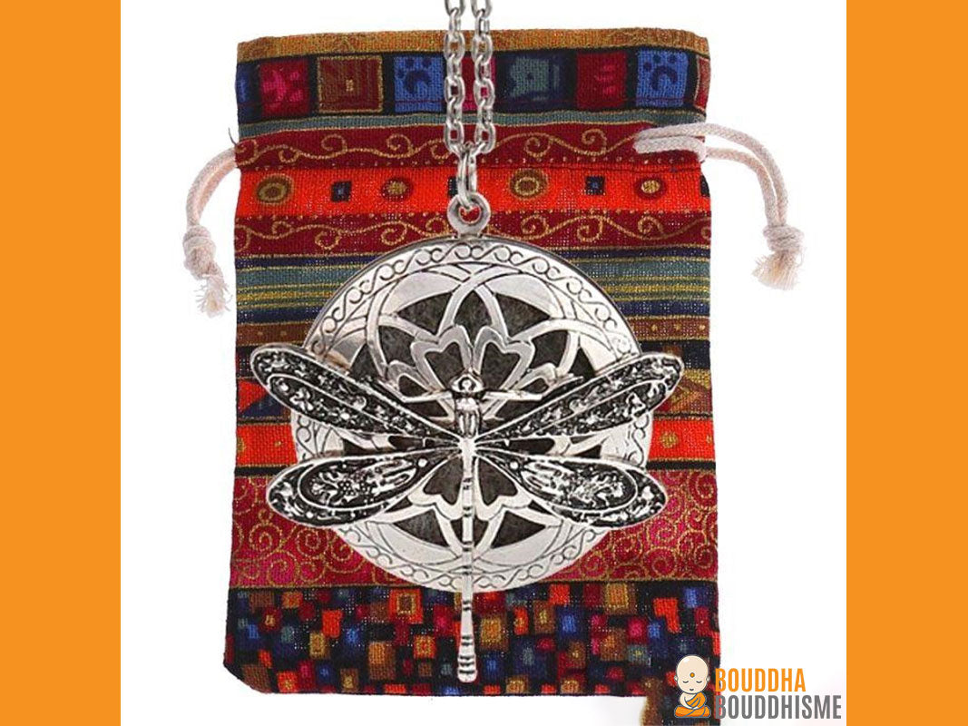 Pendentif "Libellule" Diffuseur d'Huile Essentielle