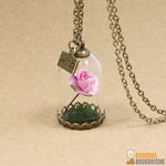 Collier "Rose Eternelle" - 6 couleurs disponibles