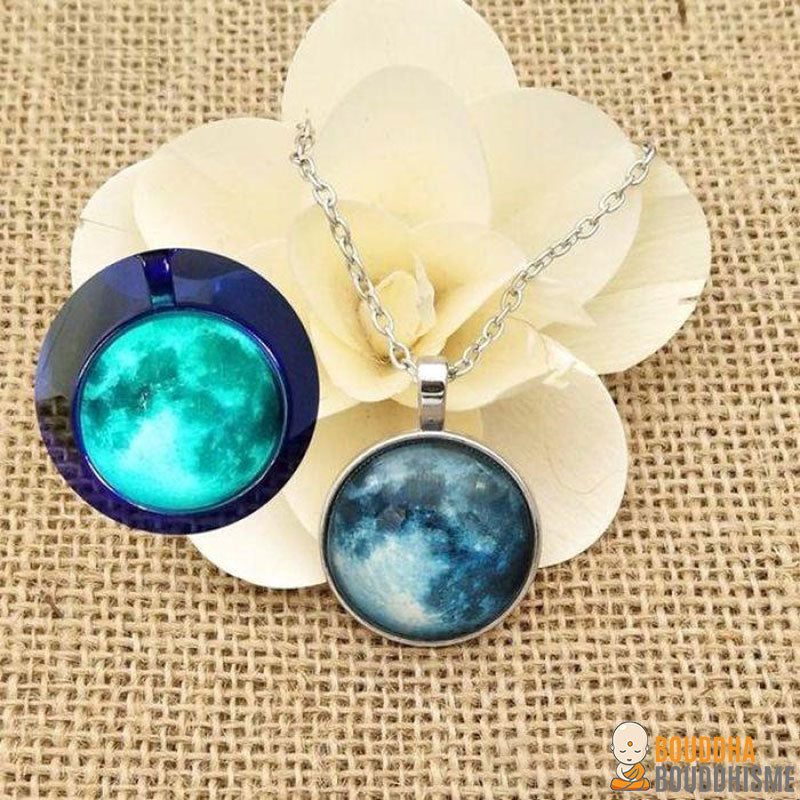 Collier "Pleine Lune" - 2 couleurs disponibles