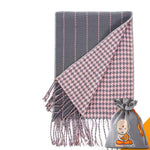 Echarpe Douceur motif Pied-de-poule - 6 couleurs disponibles