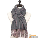 Echarpe Douceur motif Pied-de-poule - 6 couleurs disponibles