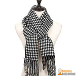 Echarpe Douceur motif Pied-de-poule - 6 couleurs disponibles