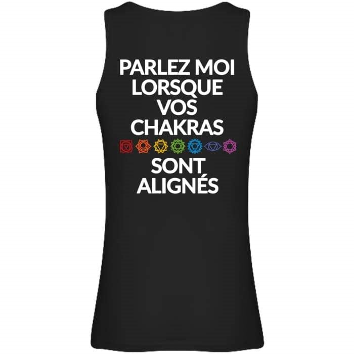 Débardeur Long Femme "Chakras alignés"