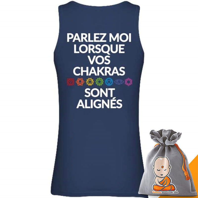 Débardeur Long Femme "Chakras alignés"