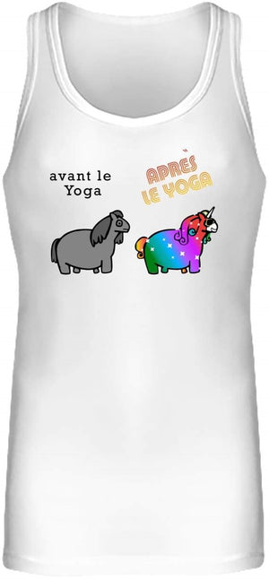 Débardeur Long Femme "Effet YOGA"