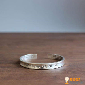 Bracelet "Le Sutra du Cœur de la Perfection de la Sagesse"