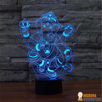 Lampe Led Hologramme "Ganesh"