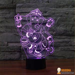 Lampe Led Hologramme "Ganesh"