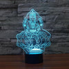 Lampe Led Hologramme "Bouddha de la Compassion"