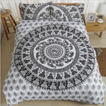 Housse de Couette Bombay + 2 Taies d'oreillers - 2 styles disponibles