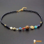Collier "Système Solaire"