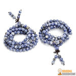 Bracelet Mala "Quiétude" en Sodalite Naturelle