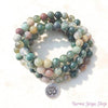 Bracelet Mala "Chanceuse" de 108 perles en Agate Indienne