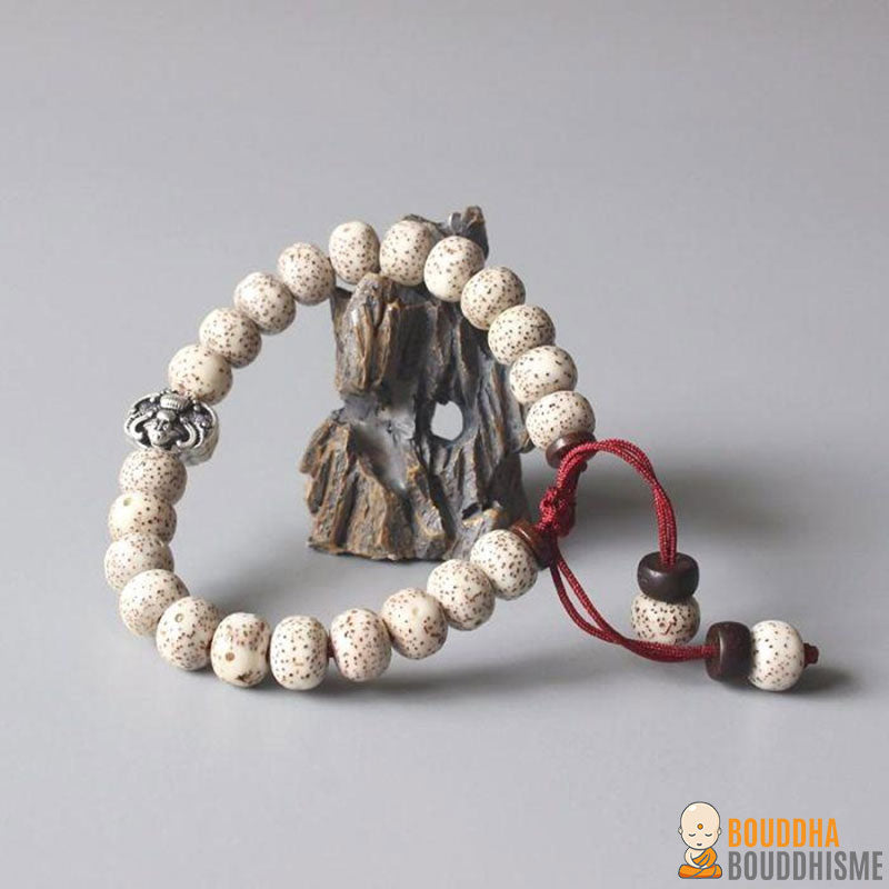 Bracelet Bouddhiste en Graine de Bodhi