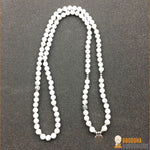 Bracelet Mala "Lotus" de 108 perles en Howlite