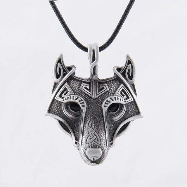 Collier Viking "Tête de Loup"