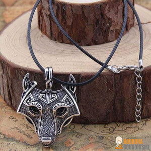 Collier Viking "Tête de Loup"