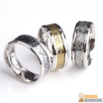 Bague Viking style "Dragon" en Acier Inoxydable